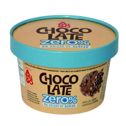 CHOCOLATE ZERO AÇÚCAR